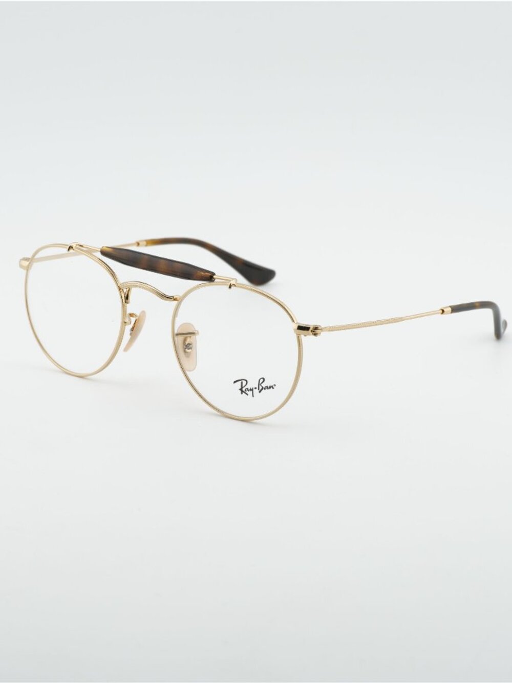 Ray Ban RX3747V 2500 Eyeglasses Gold 47mm Aviator Frame